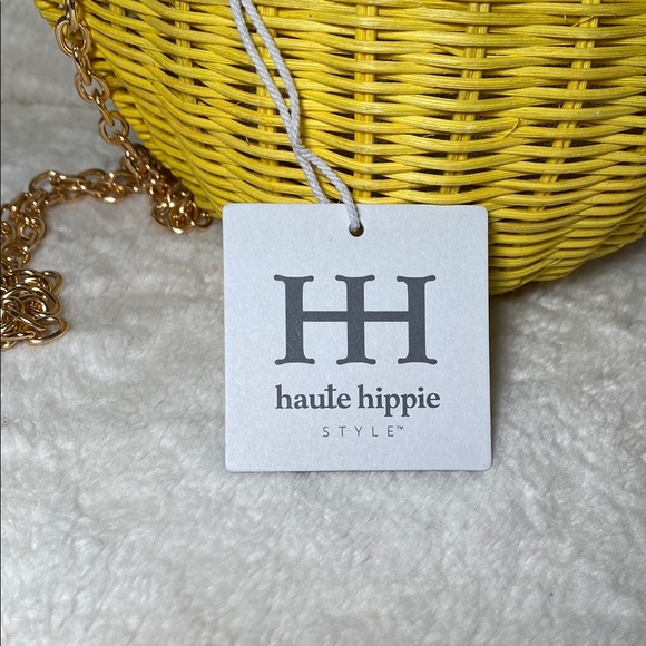 🍋 Haute Hippie Woven Lemon Bag - Picture 2 of 4